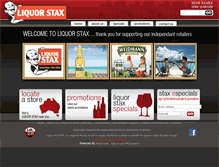 Tablet Screenshot of liquorstax.com.au